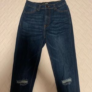 Fashion Nova super high waisted jeans